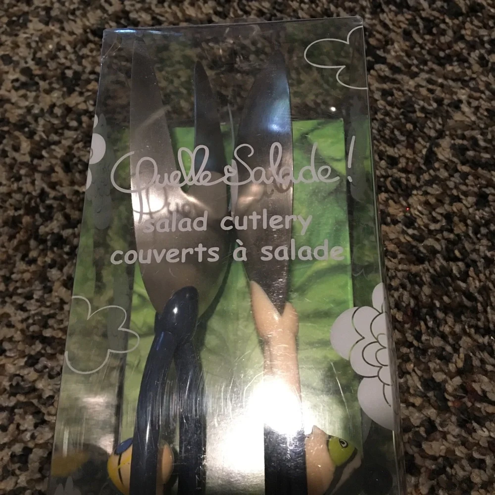 Salad Cutlery Set - Male and Female Divers